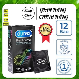 Bao cao su durex performa , bao cao su kéo dài thời gian, chống xuất tinh sớm.