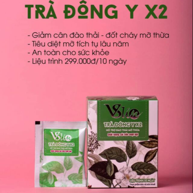 Giảm cân đông y Vslim x2