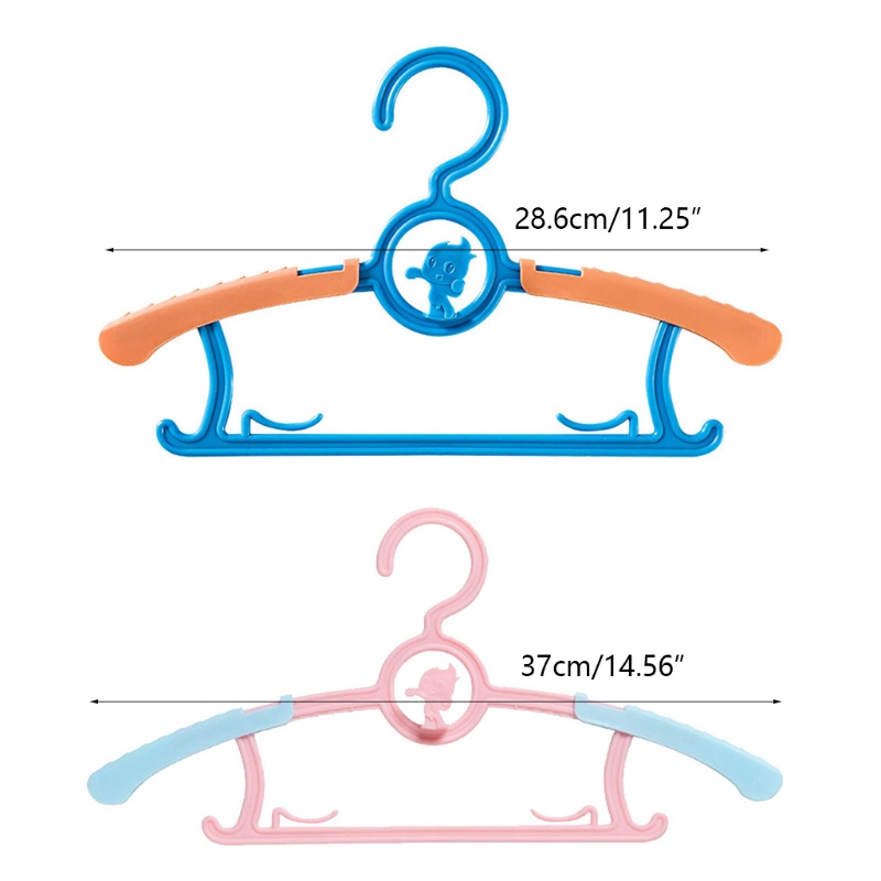 Bộ 20 Móc Treo Quần Áo Chống Trượt Có Thể Điều Chỉnh Cho Bé