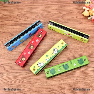 Kèn Harmonica 16 Lỗ Bằng Gỗ Dễ Thương Cho Bé