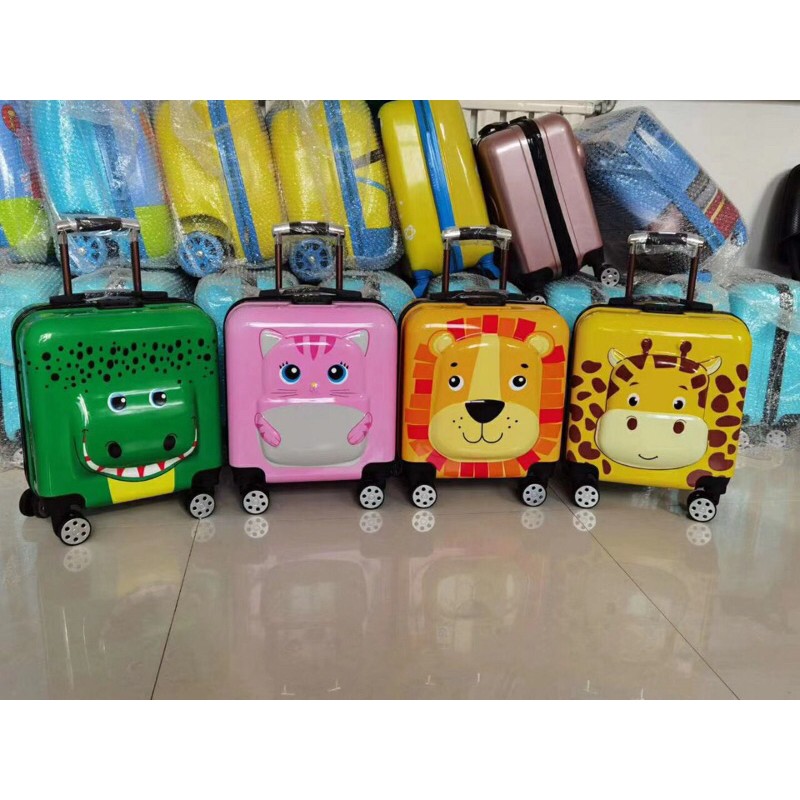 VALI VỊT VUÔNG, HEO PEPPA VUÔNG, MINION, SƯ TỬ, KHỦNG LONG, HƯƠU CAO CỔ, MÈO size 18inch