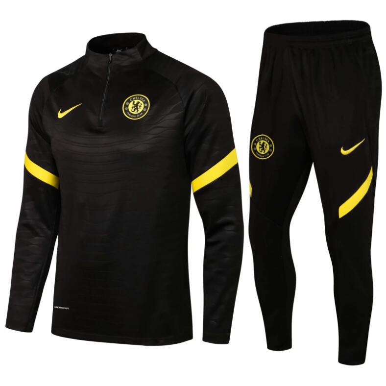 Áo Bóng Đá Nam Màu Đen Size 21-22 Chelsea