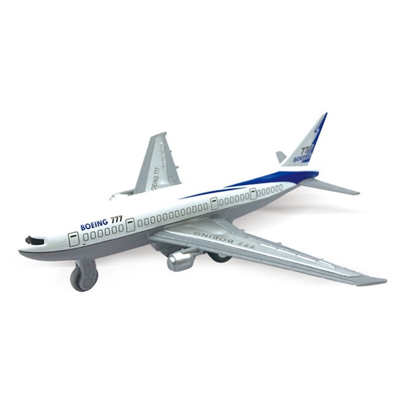 Bộ 2 Mô Hình Máy Bay Đồ Chơi Mini Bằng Hợp Kim Cho Trẻ Em