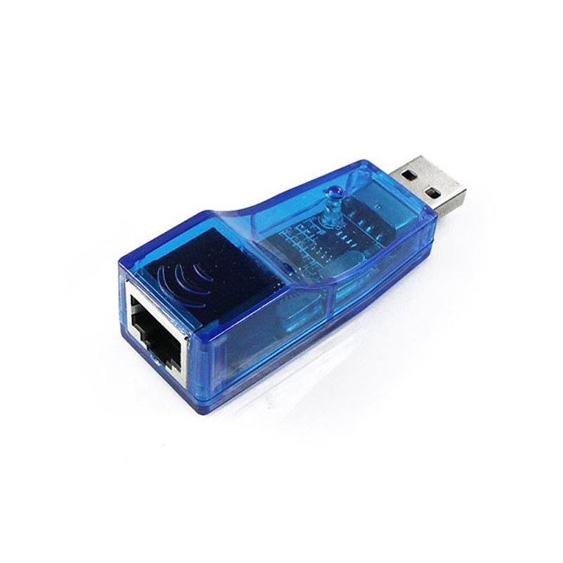Đầu chuyển đổi cáp cổng USB 2.0 sang LAN RJ45 Ethernet mạng LAN cho máy tính bàn 10 / 100Mbps