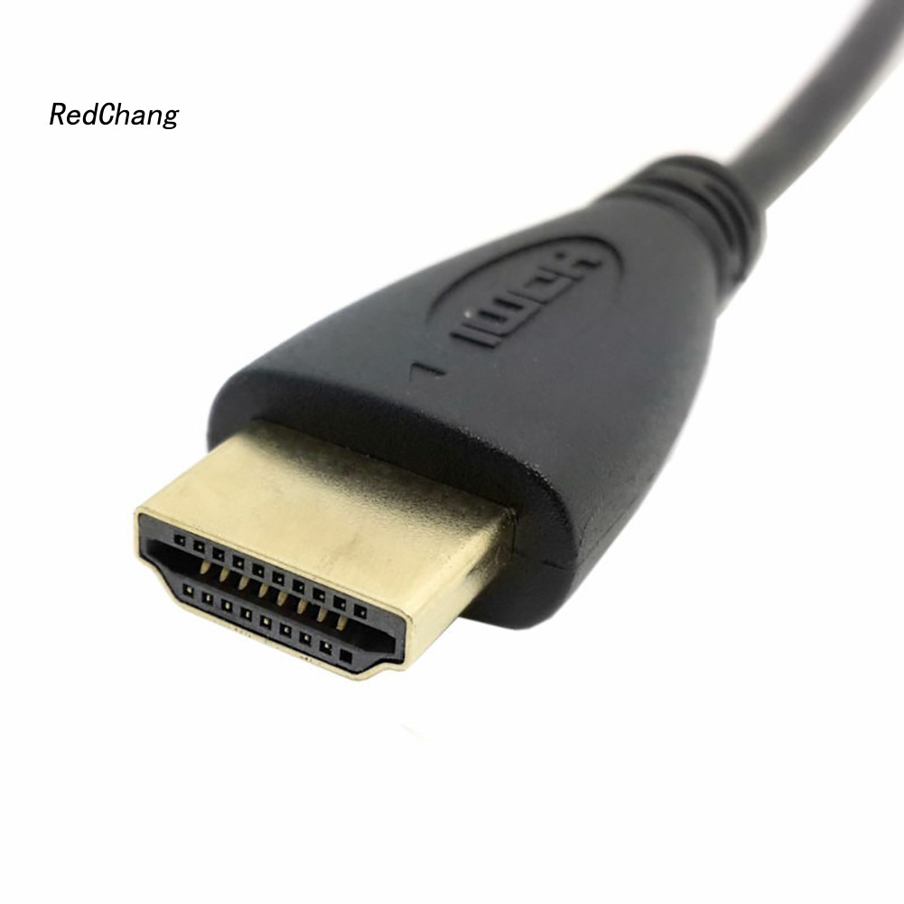 Dây Cáp Chuyển Đổi Cổng Hdmi 1.4 Đực 1080p Hdtv 90 Độ