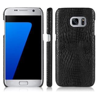 For Samsung galaxy S7 Case Crocodile Pattern Skin Hard Cover
