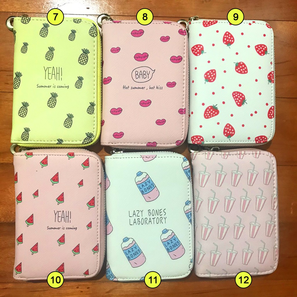 [16 Mẫu Siêu Xinh] Bóp Ví Ngắn Nữ Cầm Tay Size Lỡ Họa Tiết Hoạt Hình Xinh Xắn Chống Xước Quăng Quật Thoải Mái! | BigBuy360 - bigbuy360.vn