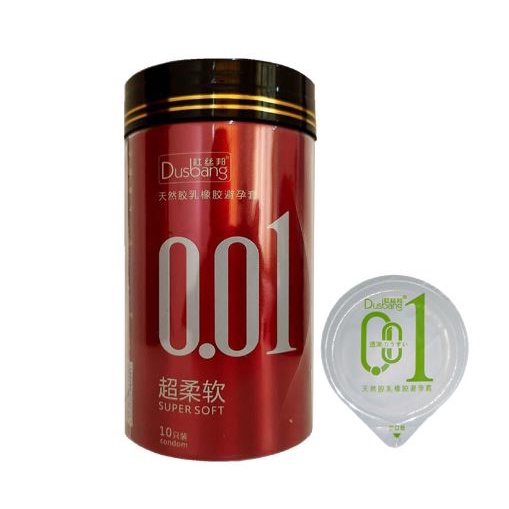 Bao Cao Su Siêu Mỏng 001 Dạng Ống Rời 1 Chiếc - kéo dài thời gian, nhiều gel bôi trơn