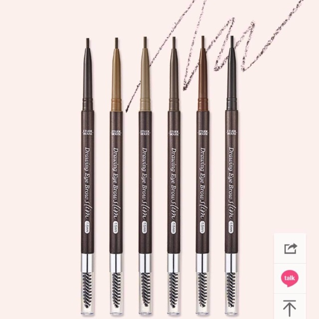 Chì kẻ mày siêu mảnh ETUDE HOUSE drawing eyebrow slim