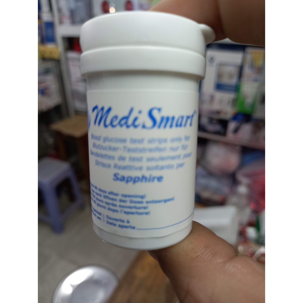 ✅ Que Thử Đường Huyết- Medismart Sapphire -VT0384 | Y Tế Vạn Thành