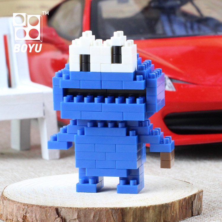 Đồ Chơi Lắp Ráp Lebowu Sesame Street Elmo Sáng Tạo Cho Trẻ Em