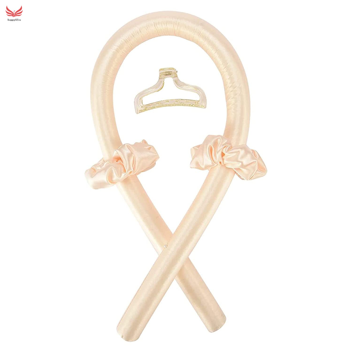 Bộ satin/lụa thanh uốn tóc xoăn không cần nhiệt Flexi rod - Chất liệu mềm, lõi mềm 100% không hư tổn tóc