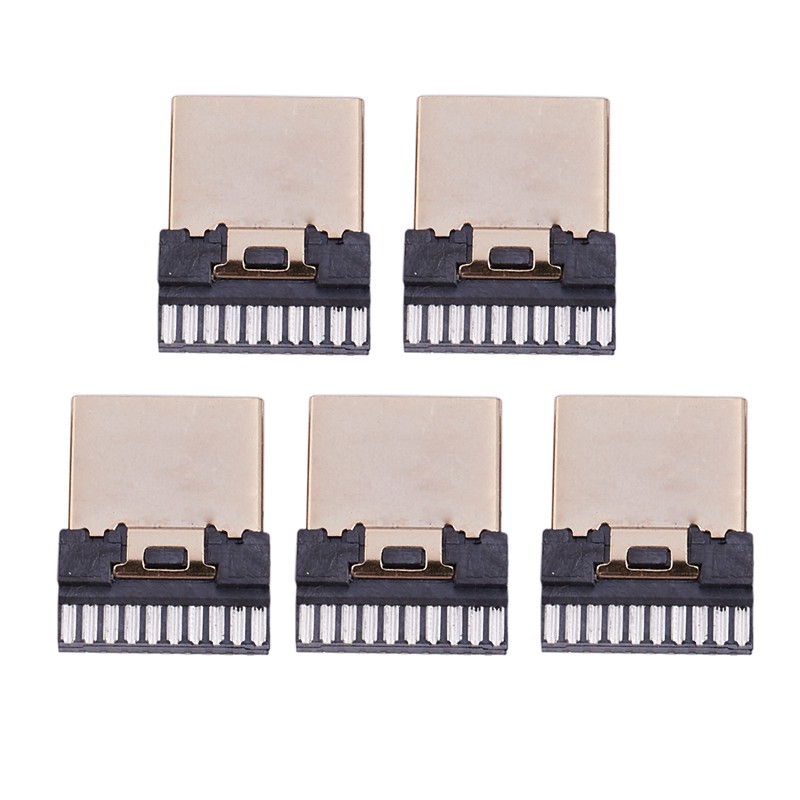 Set 5 đầu cắm HDMI 19 chân chuyên dụng thay thế cho máy hàn G4