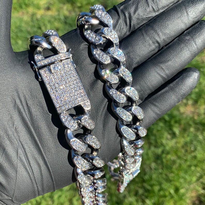 Dây chuyền hiphop cuban 20mm by MAMA KING