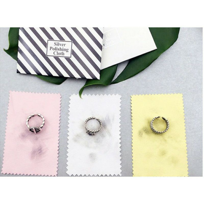 Khăn lau bạc - Làm sáng trang sức bạc - BLACKMEO SILVER