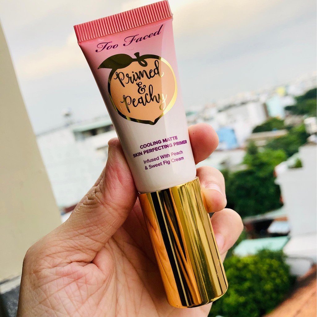 ‼️KEM LÓT KIỀM DẦU TOO FACED PRIMED & PEACHY MATTE PRIMER TRAVELSIZE