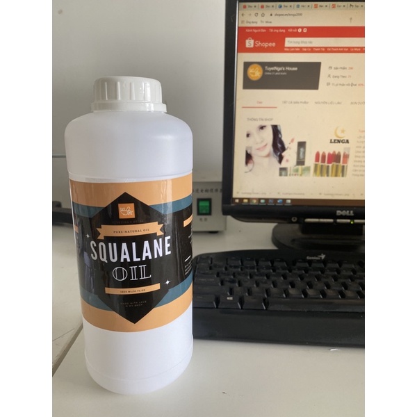Squalane tự nhiên-nguyên liệu làm mỹ phẩm