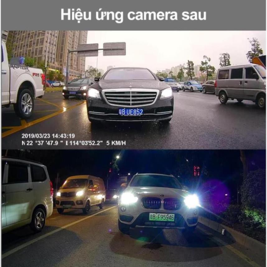 [Giảm giá]  CAMERA HÀNH TRÌNH K5 PRO GPS-WIFI QUAY HAI MẮT TRƯỚC SAU l | BigBuy360 - bigbuy360.vn