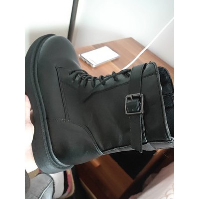 Sẵn 37 Đen - (Có Video Thật) Boots Chiến Binh Có Quai Cổ | BigBuy360 - bigbuy360.vn