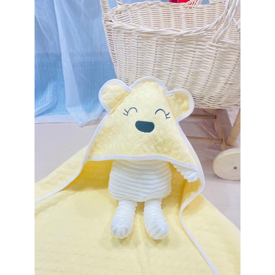 Chăn ủ cho bé - ủ choàng cho bé sơ sinh Oh Baby cao cấp