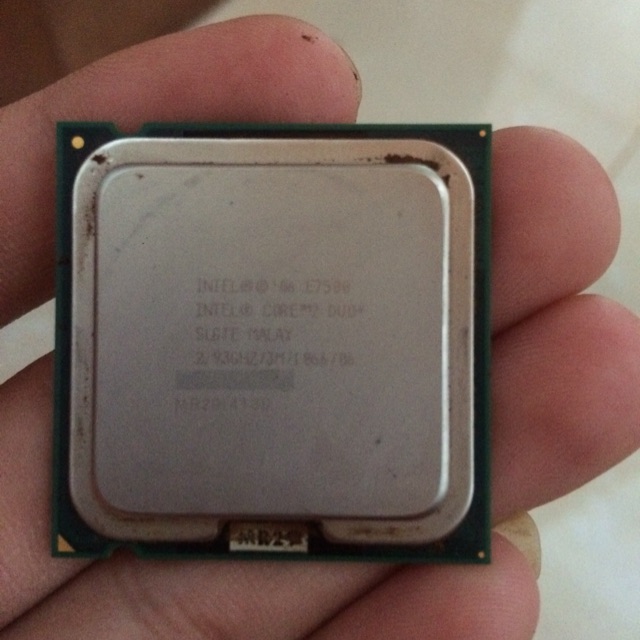 CPU CORE 2 DUO E 7500 2,93GHZ