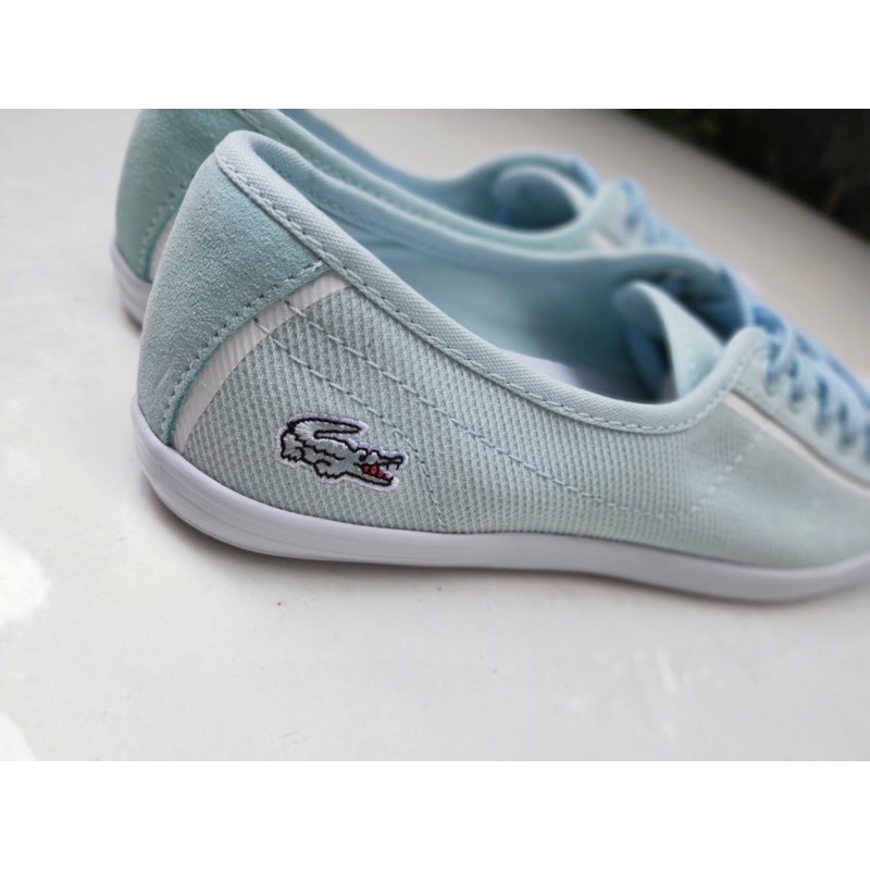 Giày vải nữ bản đơn giản dễ phối đồ lacoste