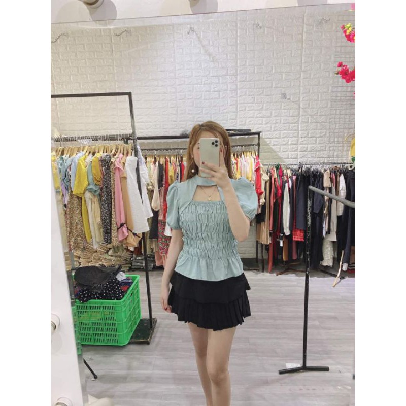 Áo kiểu mã A43 về 6 mầu | BigBuy360 - bigbuy360.vn