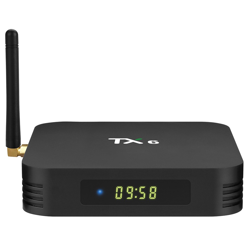 TIVI BOX TANIX TX6-H RAM 4GB/ROM 64GB 4K/H265/ANDROID TV 9.0