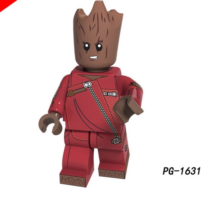 Đồ chơi mô hình nhân vật minifigure, siêu anh hùng marvel, thương hiệu Pogo