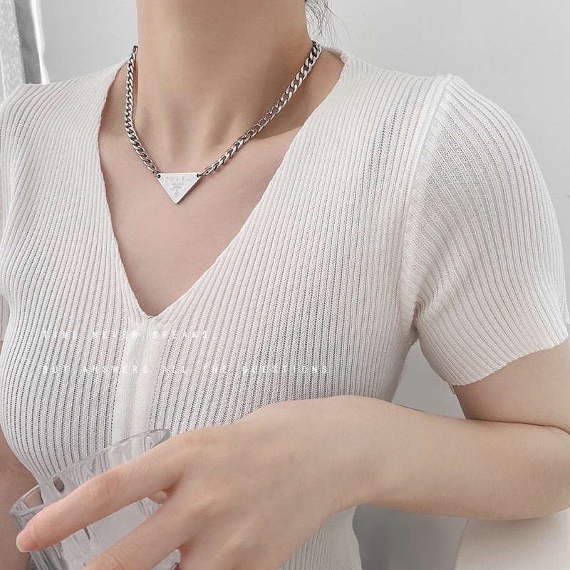 ✨dây chuyền✨ 𝙋𝙧𝙖-size nhỏ siêu hot, unisex