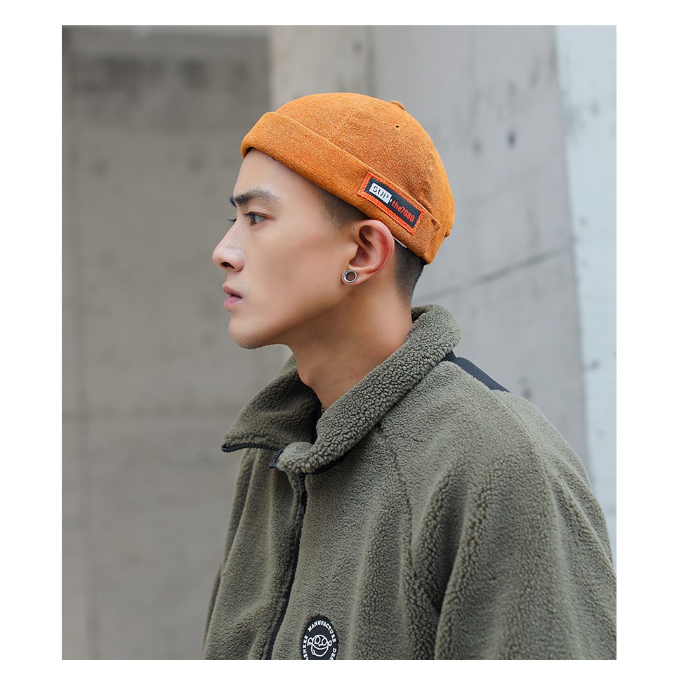 [Mã FAMARAL1 giảm 10K đơn 50K]Mũ quả dưa địa chủ beanie in chữ SUP the 7080 – LOPDOP OFFICAL