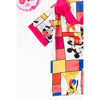 Đồ bộ pijama lụa cho  bé