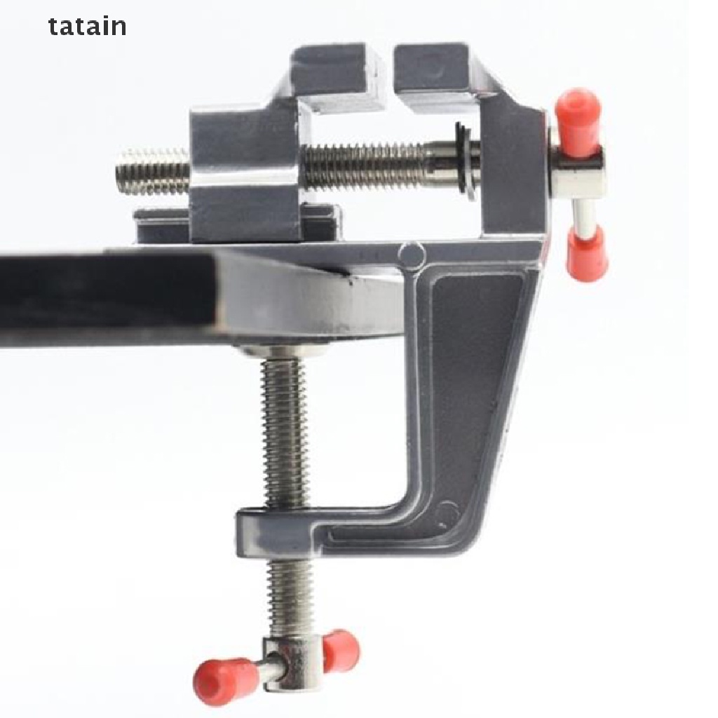 [TAT] Aluminium Alloy Vise Table Tongs Vintage Bench Vise Pliers Mini Clamp DIY Tool CVX