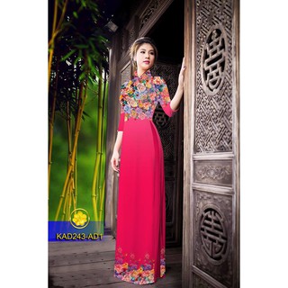 Vải Áo Dài Tằm Ý, Lụa Nhật  KAD243