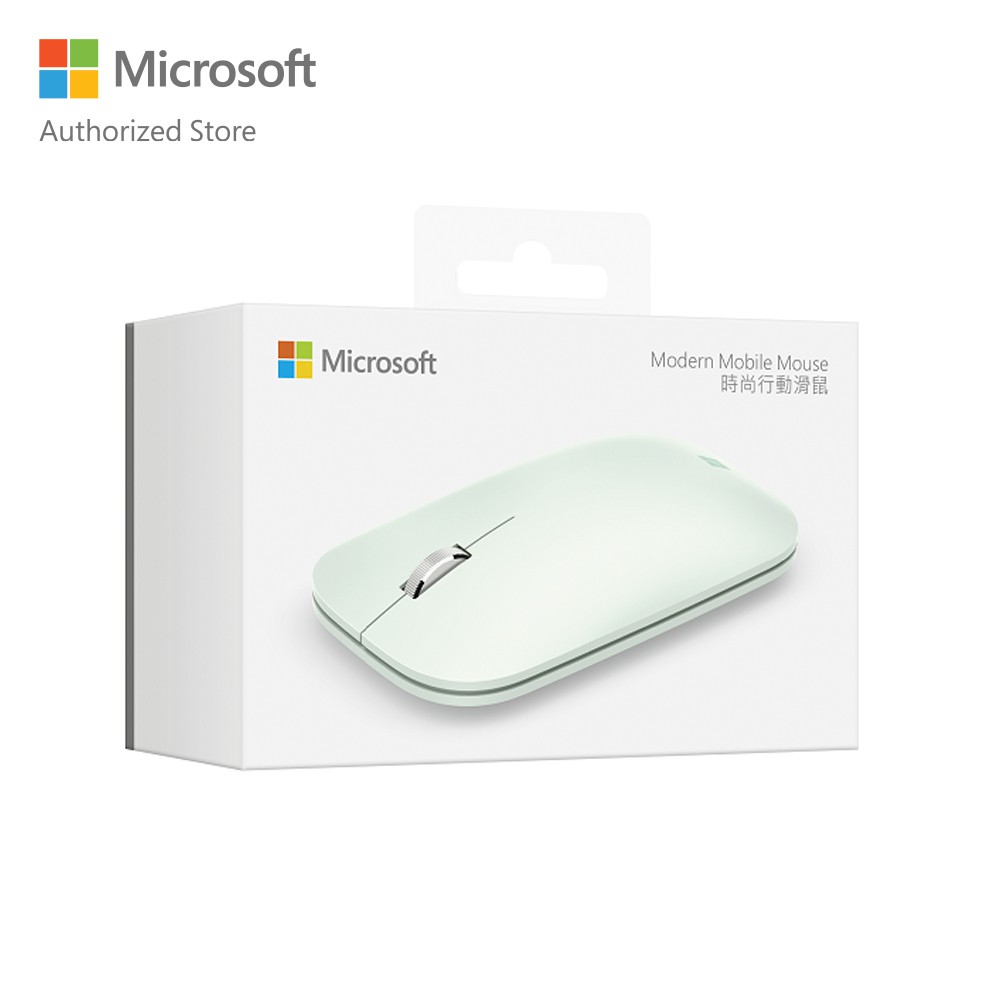 [Mã ELMALL300 giảm 7% đơn 500K] Chuột Bluetooth Microsoft BlueTrack Modern Mobile - Bạc hà