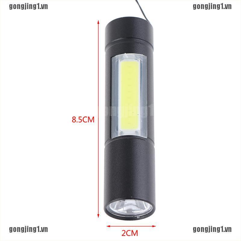 Đèn Pin Mini Gonjon Xp-G Q5 Zoom Focus 2000 Lumens Chống Thấm Nước