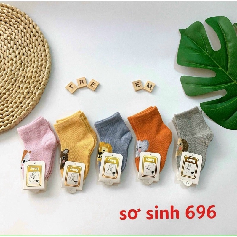 BÁN SỈ SÉT 10 ĐÔI TẤT SƠ SINH CHO BT BG