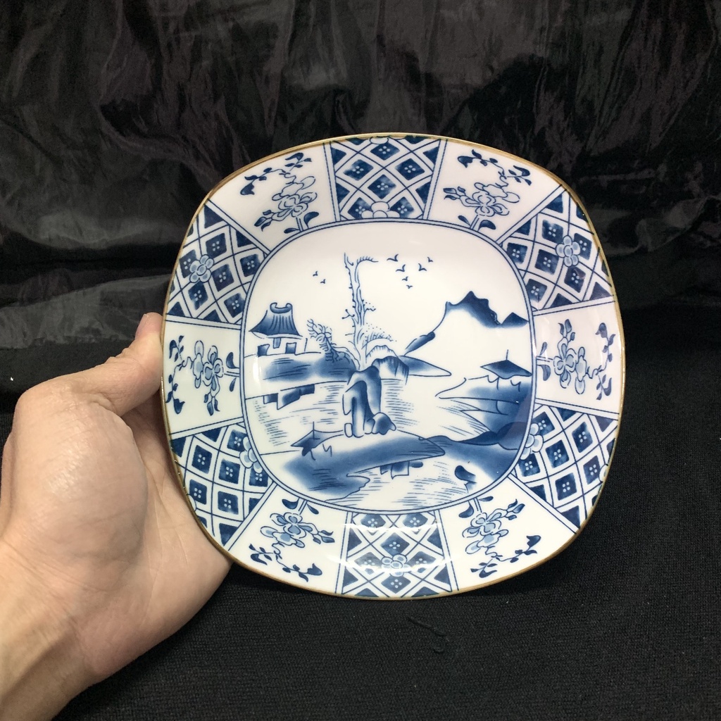 Đĩa xoài sứ DECOR &quot;Sươn Thủy&quot; - OHOHO HOME