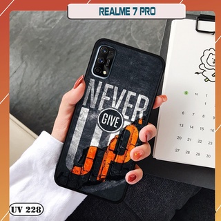 Ốp lưng nhám in hình 3D Realme 7 Pro