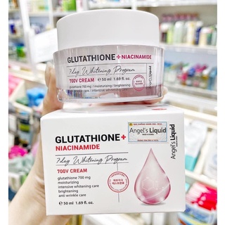 Kem Nám 7DAY Angel's Liquid Glutathione + Niacinamide Whitening Program 700 V-Cream