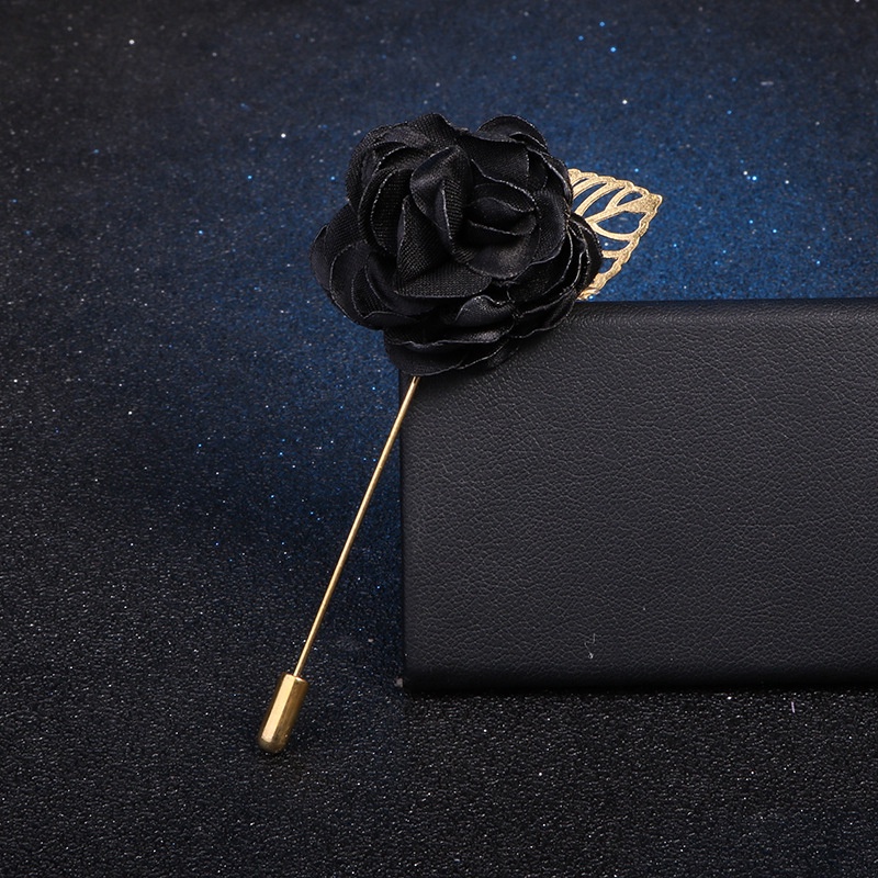 EFAN Ghim Cài Áo Hình Hoa Trà Bằng Vải Thời Trang Dành Cho Nữ