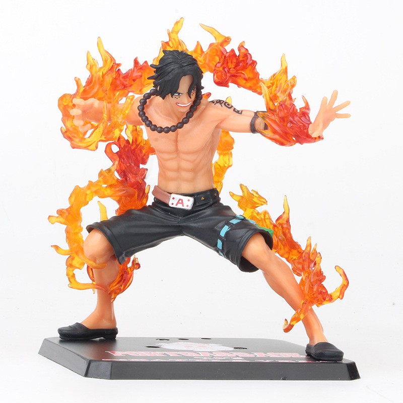 Mô hình figure hỏa quyền portgas D Ace cao 15cm one piece đảo hải tặc