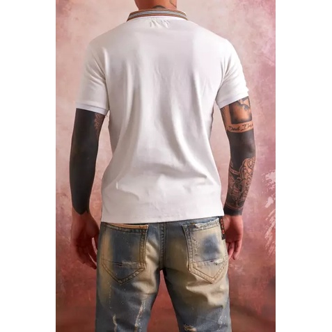 SHOPGAO - Áo thun có cổ / áo polo nam màu trắng vải siêu đẹp nhập khẩu cao cấp | BigBuy360 - bigbuy360.vn