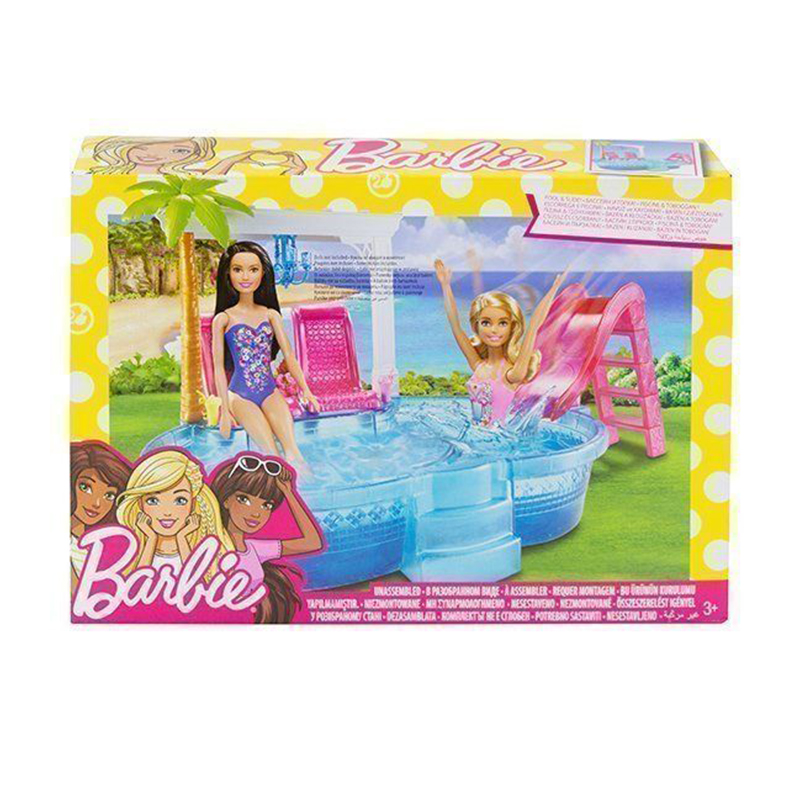 Đồ Chơi Búp Bê BARBIE Hồ Bơi Mát Lạnh Barbie DGW22