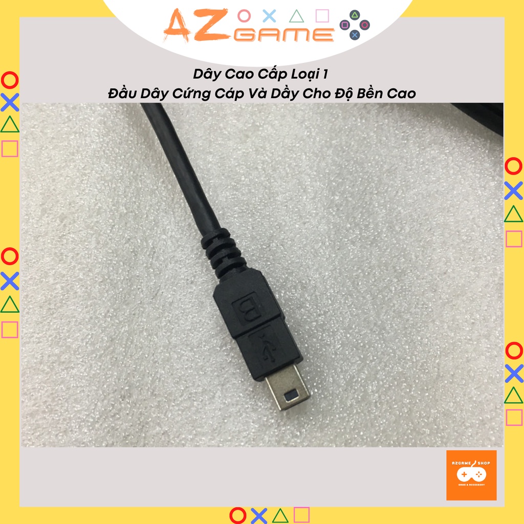 Dây Cáp Sạc USB Cho Tay Cầm PS3 Chống Nhiễu Cao Cấp