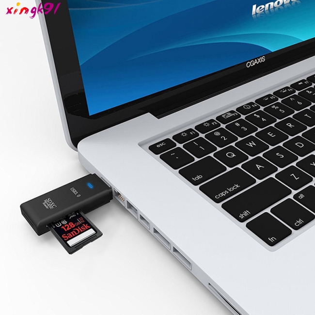 Đầu Đọc Thẻ Nhớ Usb 3.0 Đa Năng Cho Sdhc Sdxc Mmc