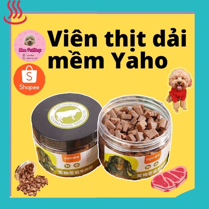 Viên thịt dải mềm Yaho thơm ngon 275gr