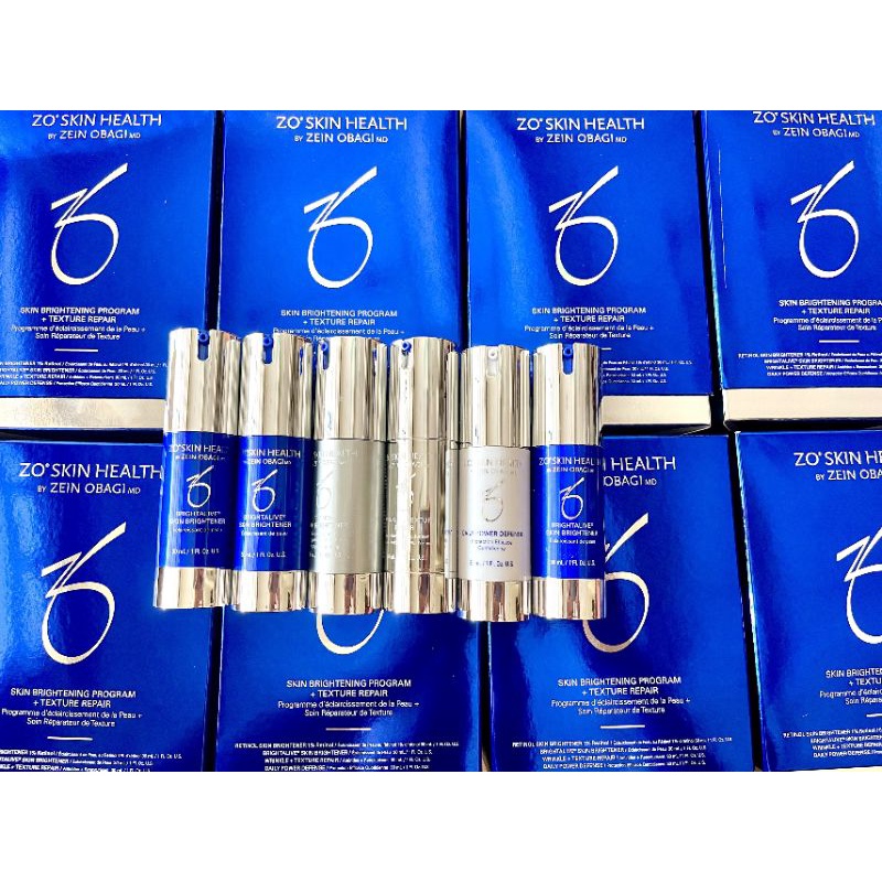 Sét Zo dưỡng trắng trẻ hóa da 4 sản phẩm 30ml