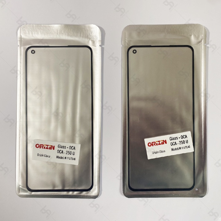 Kính Xiaomi Mi 11 Lite Liền Keo  - Mặt Kính OCA 250u Ép Màn Hình Điện Thoại Mi11 Lite 2021 Cao Cấp