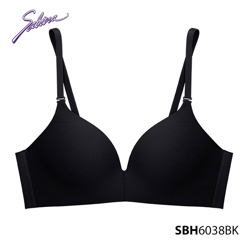 Combo 2 Áo Lót Không Gọng Mút Dày Vừa Màu Trơn Soft Doomm By Sabina SBH6038
